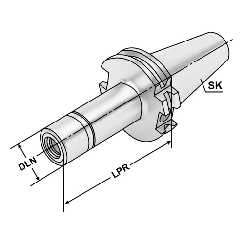 Spannfutter SK 30-1/10-60 KPS10 DIN 69871 AD