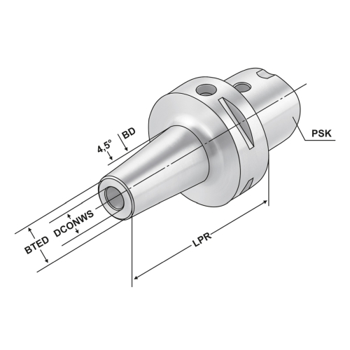 Schrumpffutter PSK 50-10-75 ISO 26623