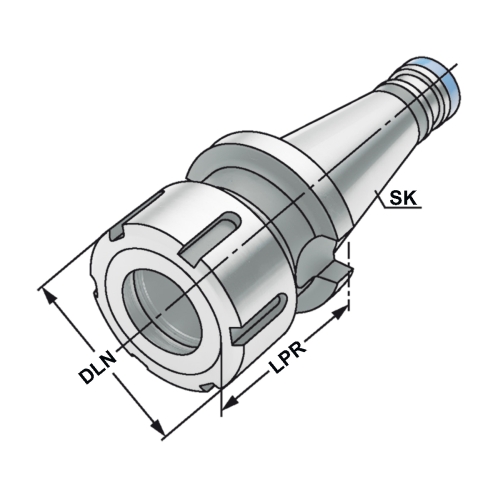 Spannfutter SK 40-3/32-95 OZ32 DIN 2080