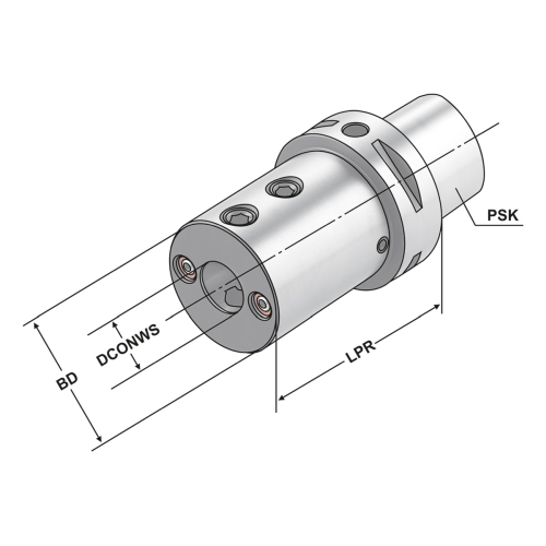 Bohrstangenhalter  PSK 63-32-90 ISO 26623