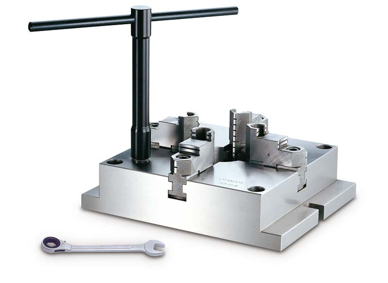 Chandox Stationäres 4-Backen-Spannfutter Ø 200 mm MC-08,Chandox Stationäres 4-Backen-Spannfutter Ø 200 mm MC-08