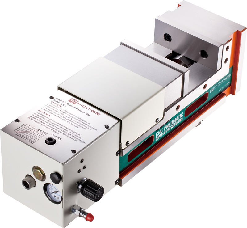Homge pneumatischer Schraubstock BB = 200 mm HBV-8-300