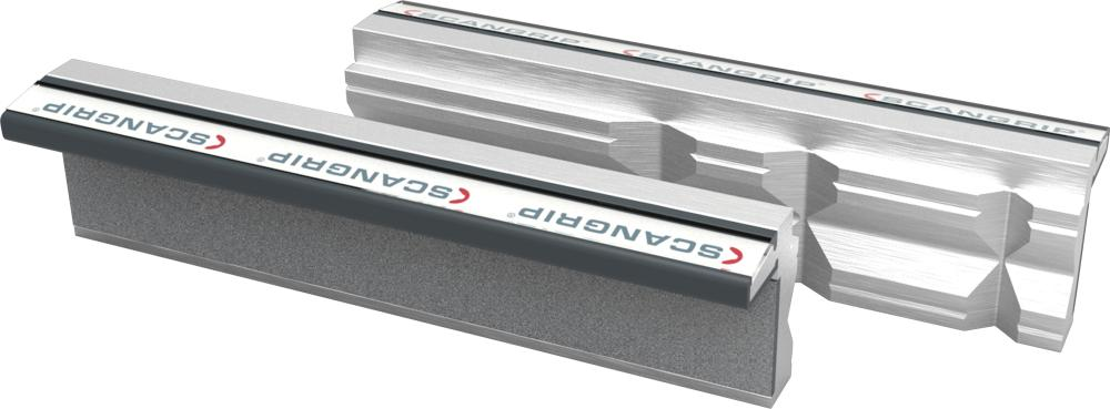 Magnet-Schonbacke, Alu, Doppel-Prisma für BB 100 mm P-100