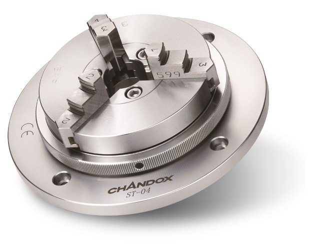 Chandox Stationäres Edelstahl Spannfutter Ø 110 mm ST-04