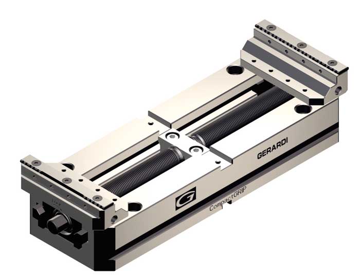 5-Achs-Schraubstock BB = 118 mm 650 Typ 3x360