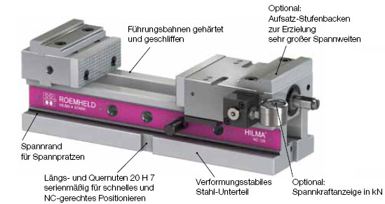 HILMA Hydro-Schraubstock NC-M