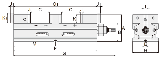 technische Zeichnung Doppelspanner HTB Homge